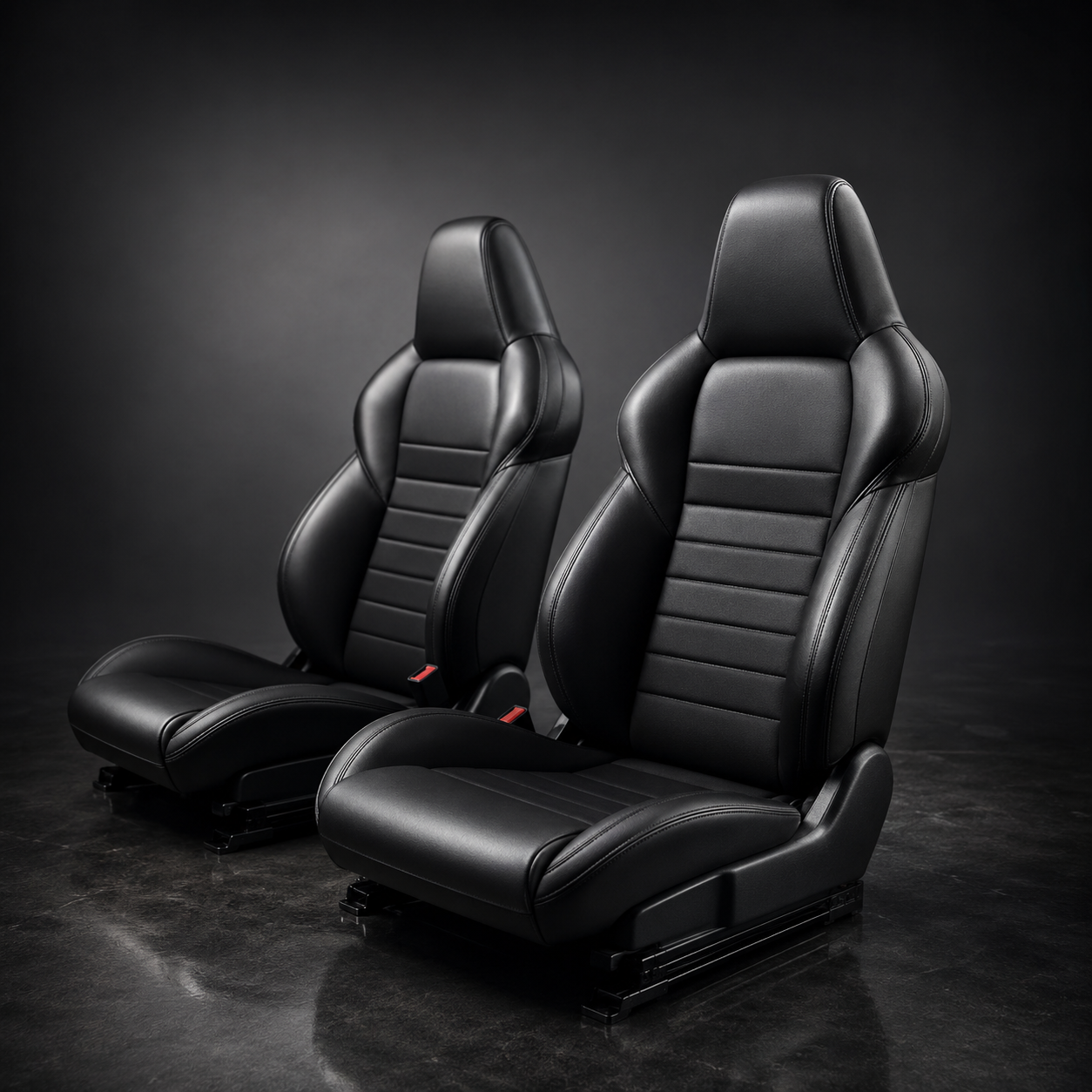 Ombra Milano Noir Leather Seat Kit