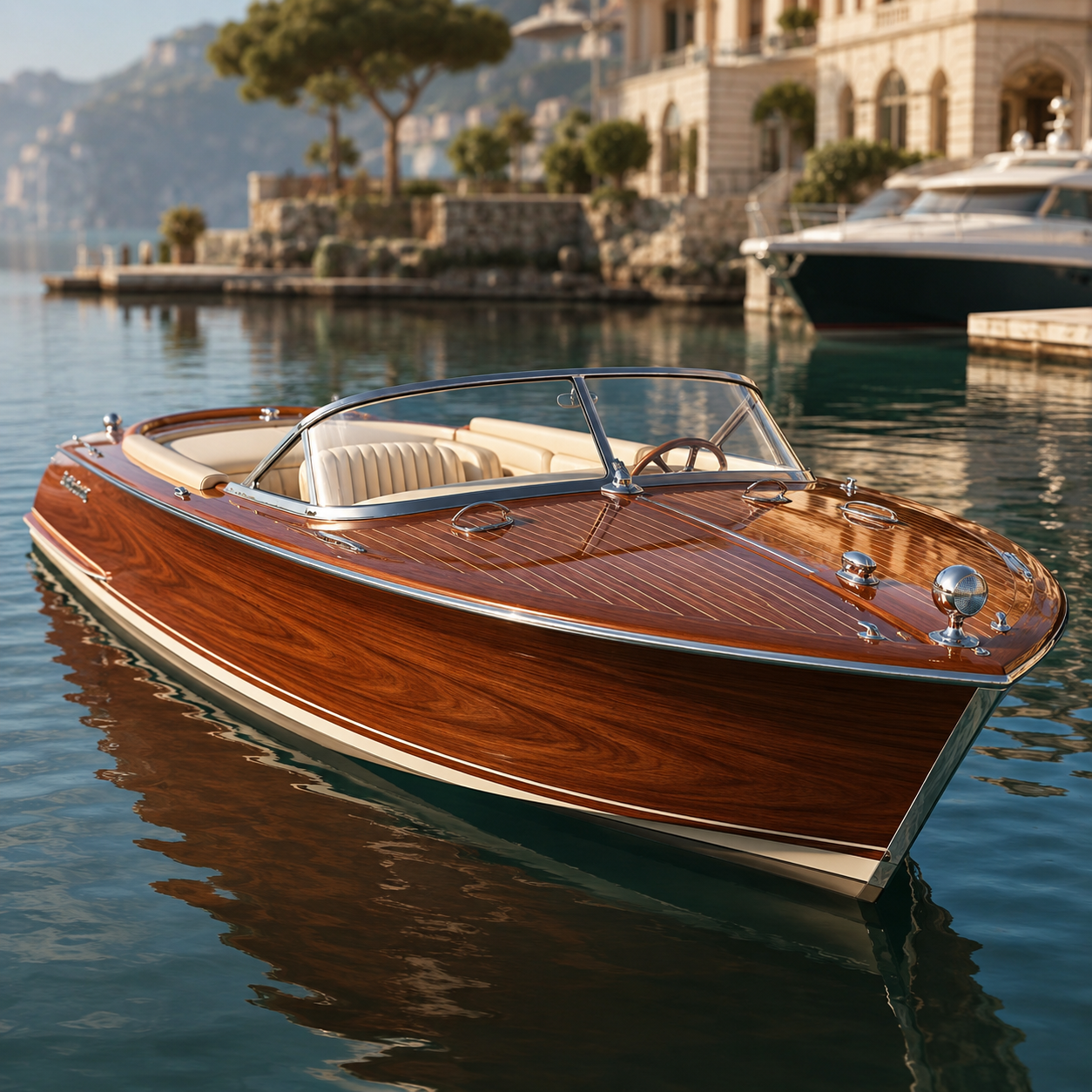 Casa Bellora Amalfi Wooden Runabout