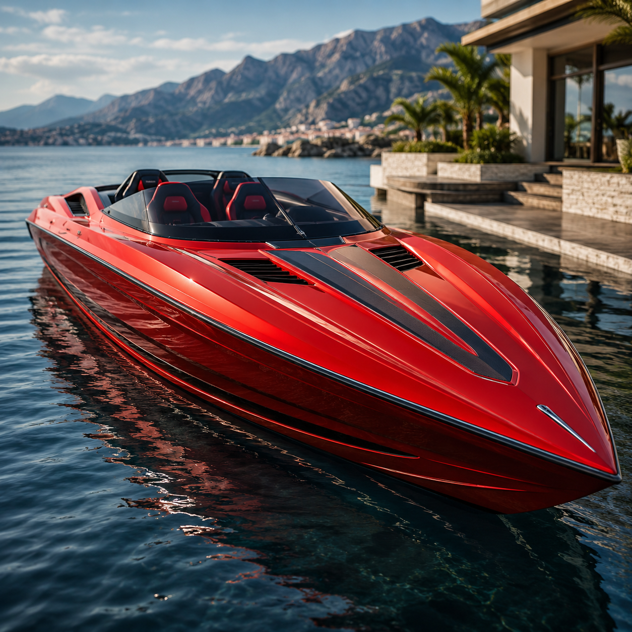 Velocita Marine Crimson Speedboat RS
