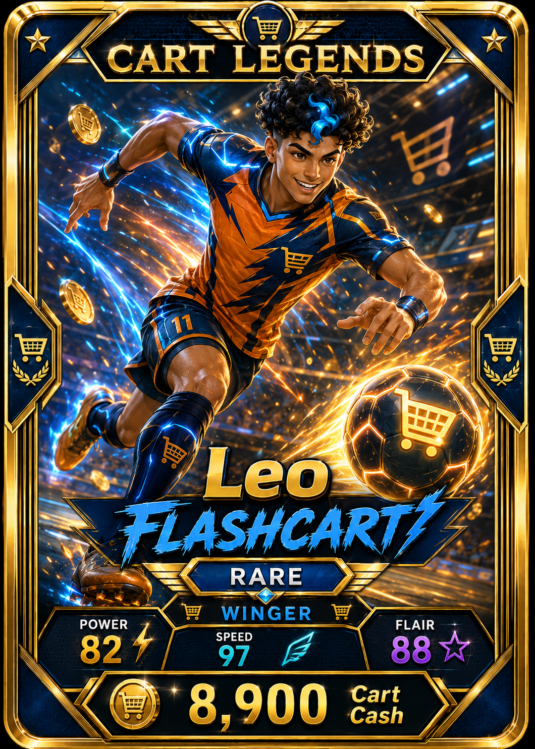 Cart Legends Leo Flashcart — Rare Winger