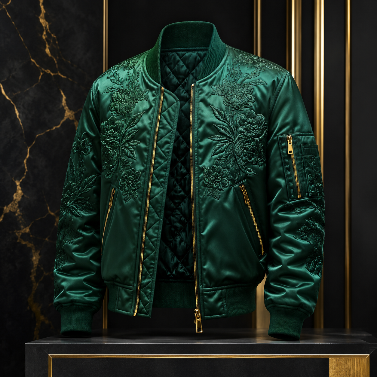 Veloura Emerald Atelier Jacket