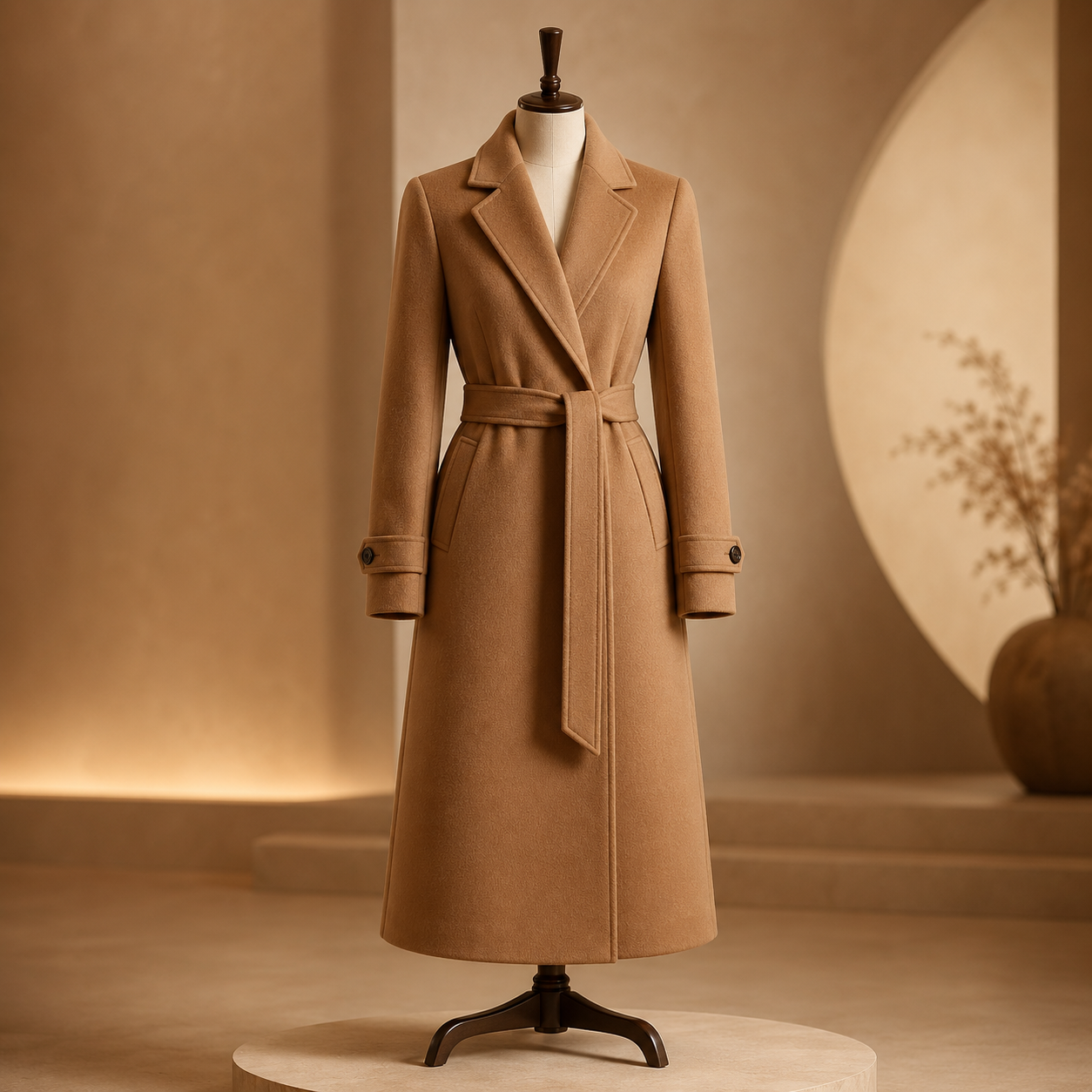 Camilore Signature Camel Coat