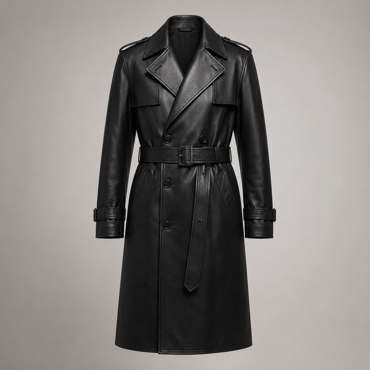 Maison Vale Heritage Leather Trench