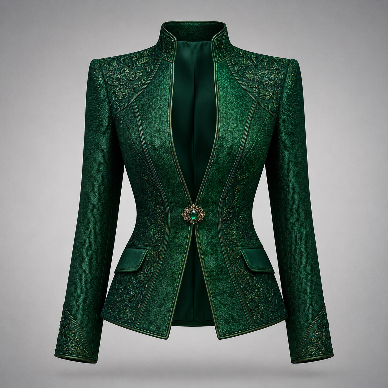 Veloura Emerald Atelier Jacket