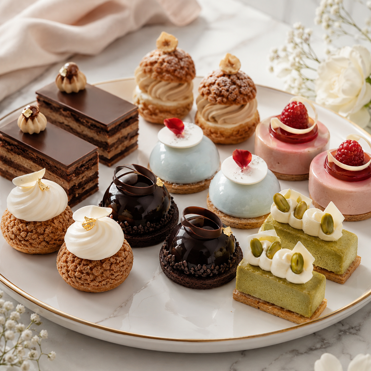 Lumière & Co Celestine Dessert Platter