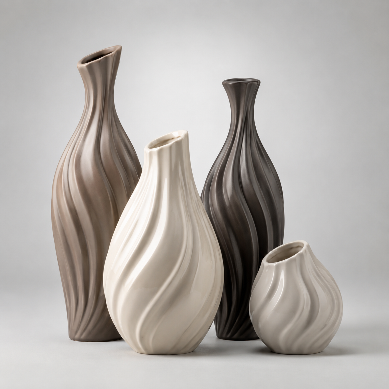 Ambienta Sculpt Vase Set