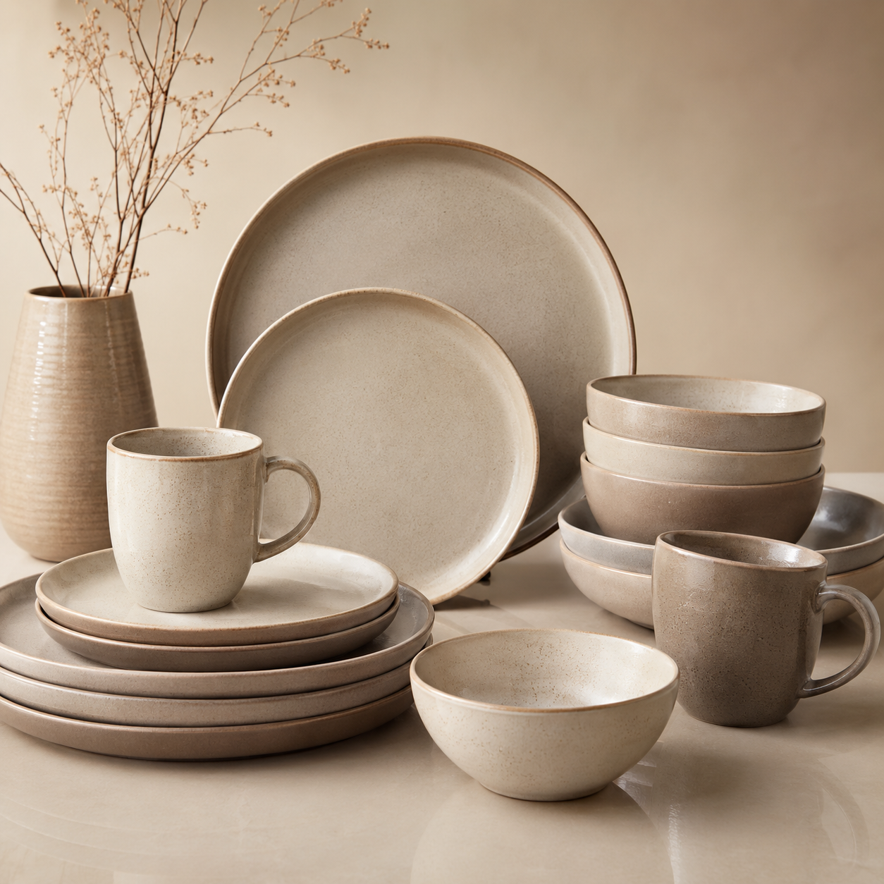 Orvelle Stoneware Dinner Set