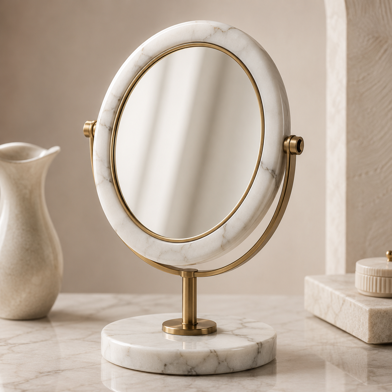 Casa Bellora Marble Vanity Mirror