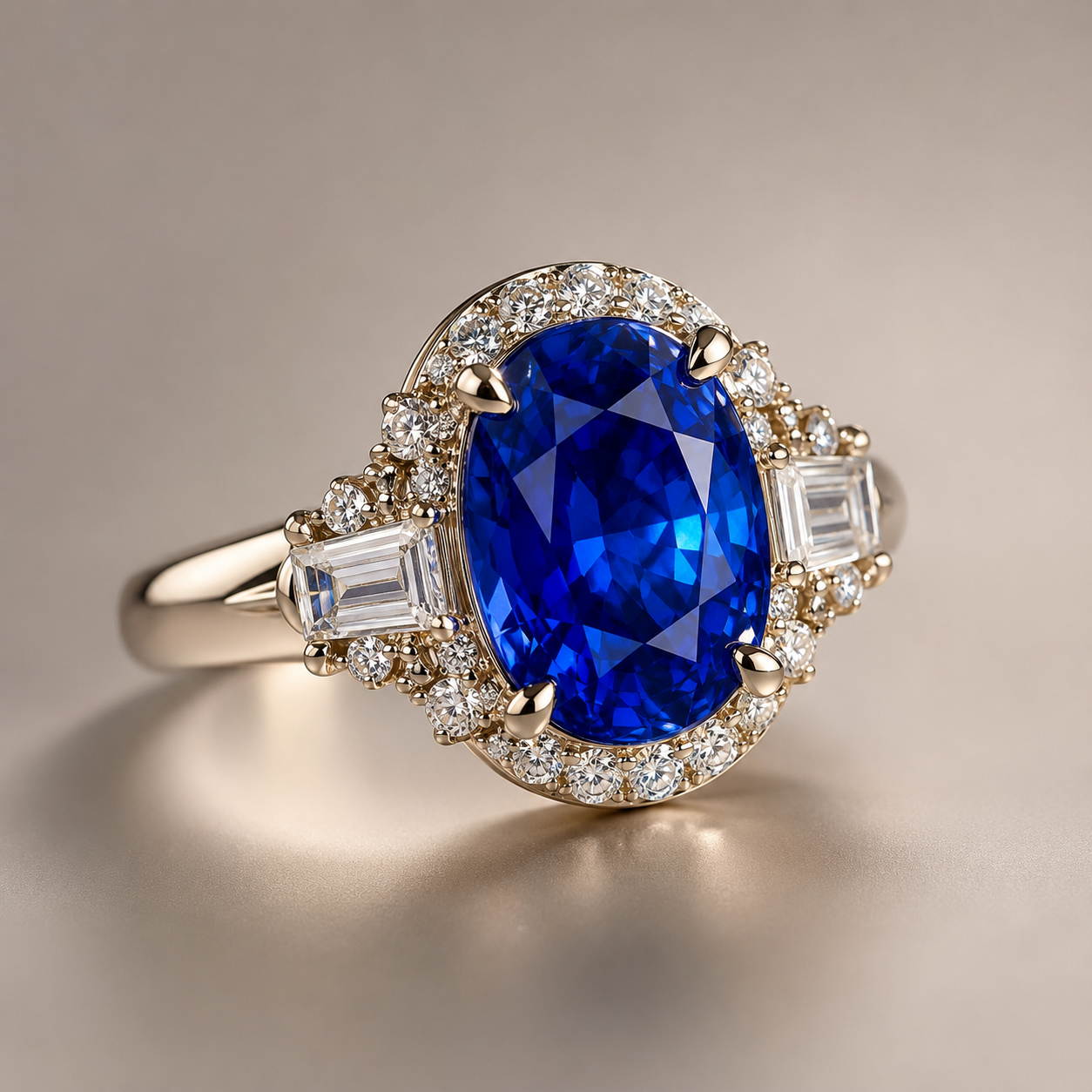 Valdoré Sapphire Jewel Ring