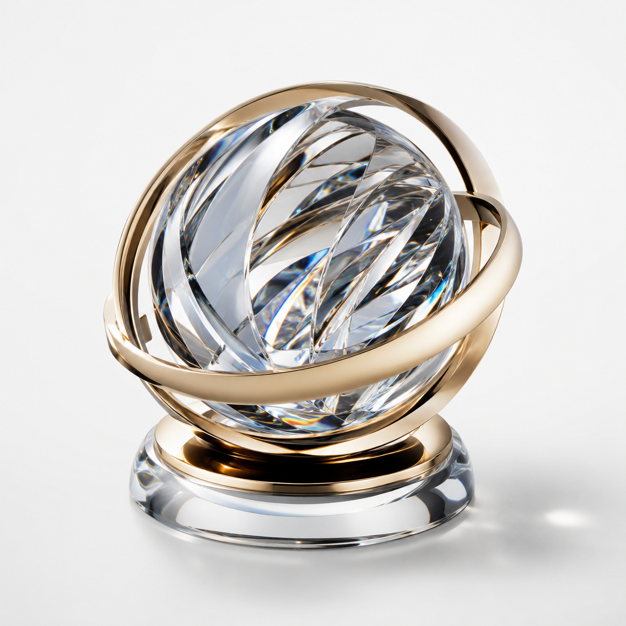 Arcadia Works Crystal Monitor Stand