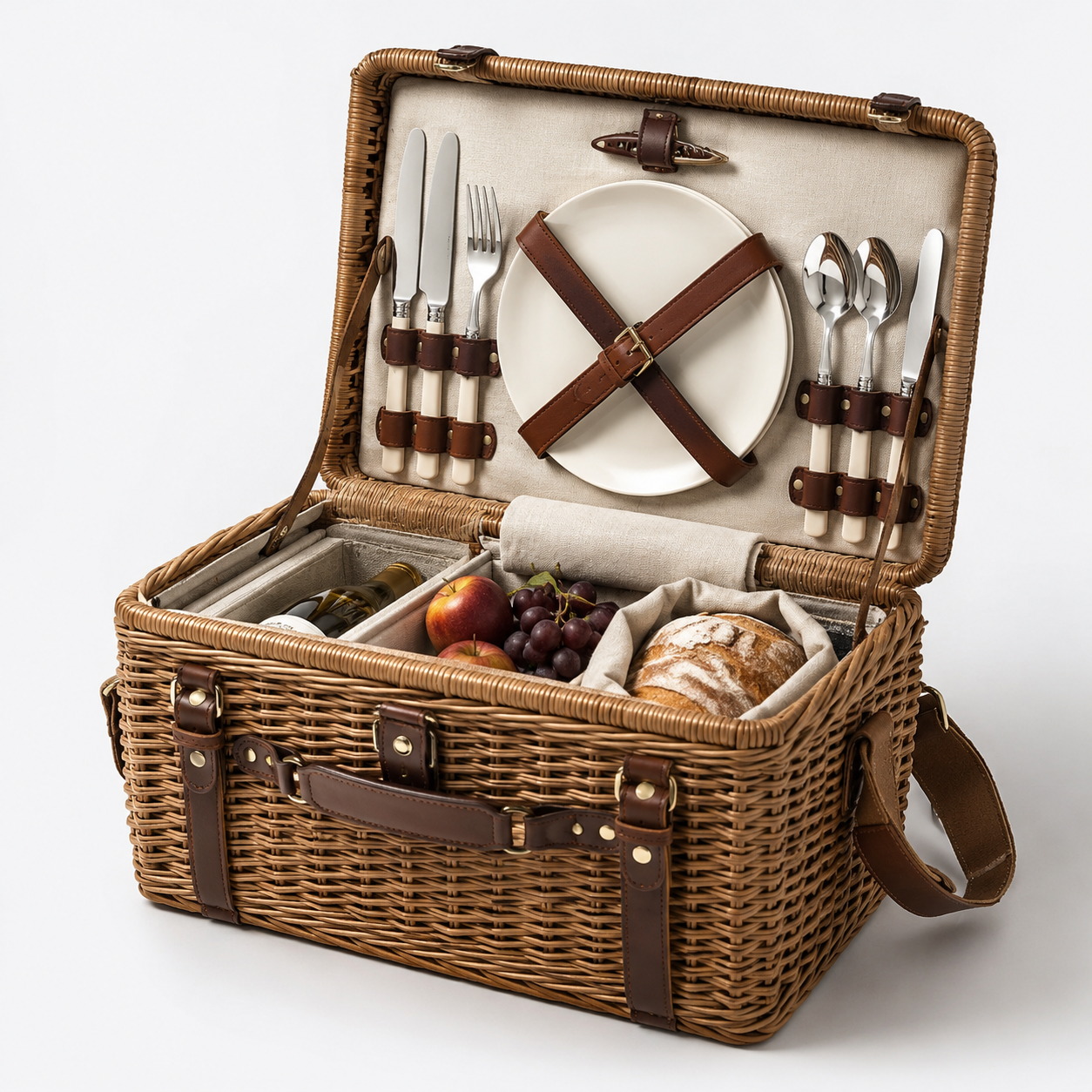 Solenne Alpine Picnic Basket