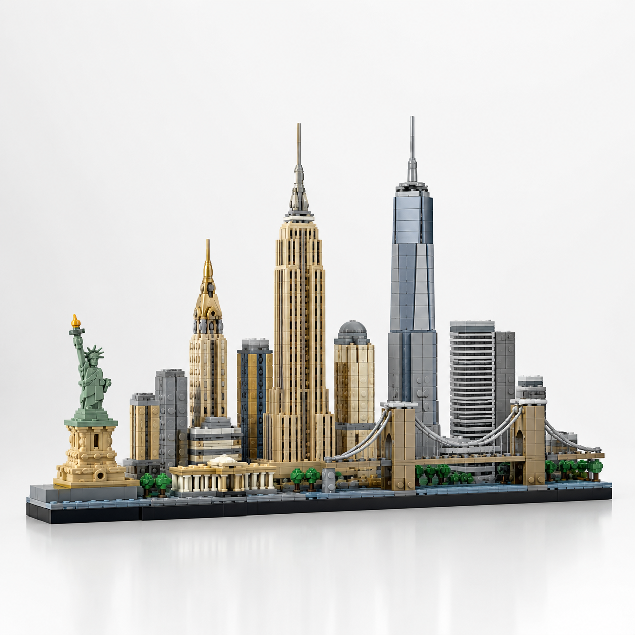Brickhaven Skyline Builder Set