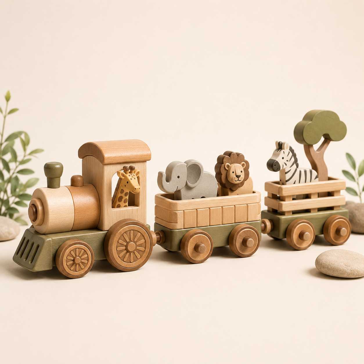 Casa Bellora Wooden Safari Train