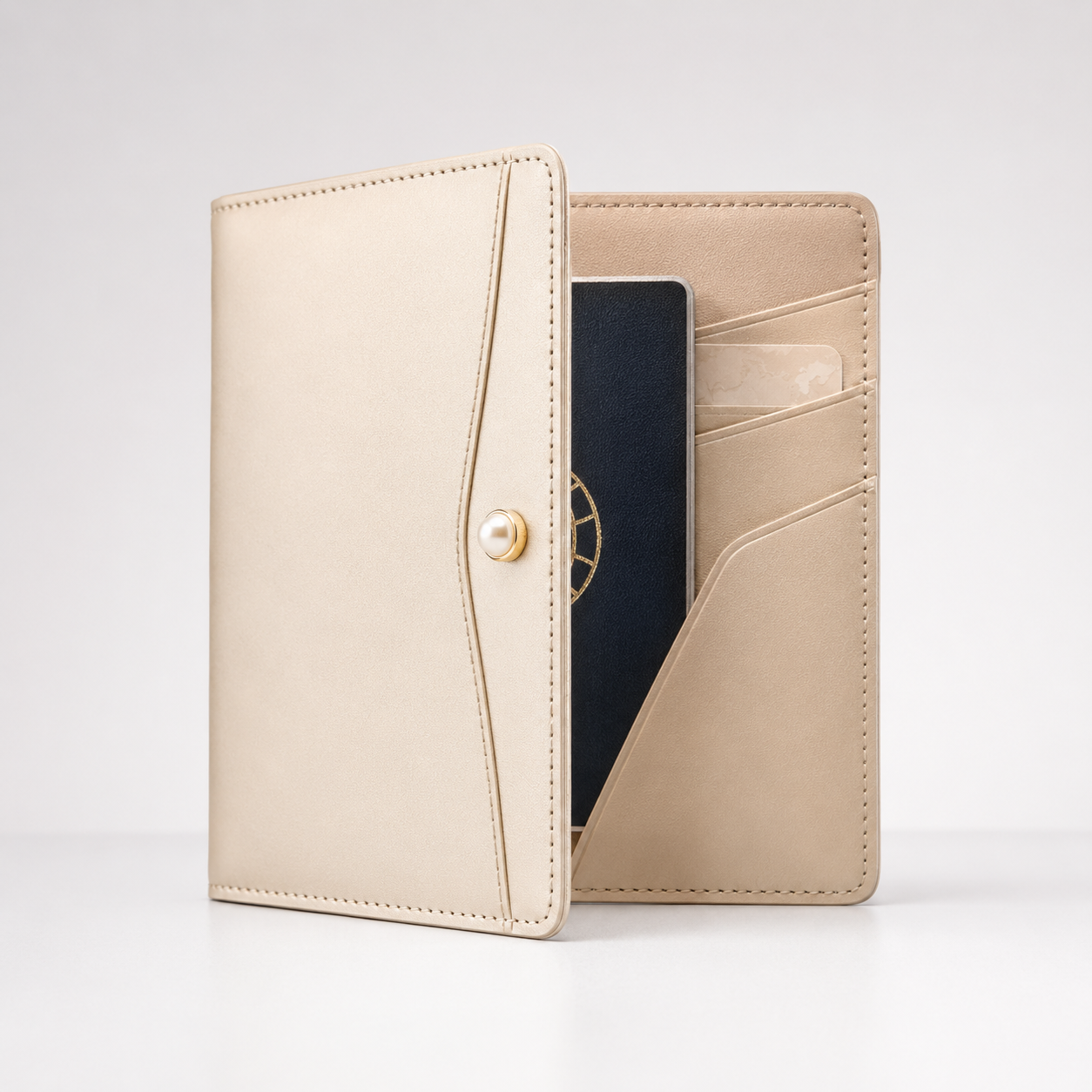 Solenne Pearl Passport Folio