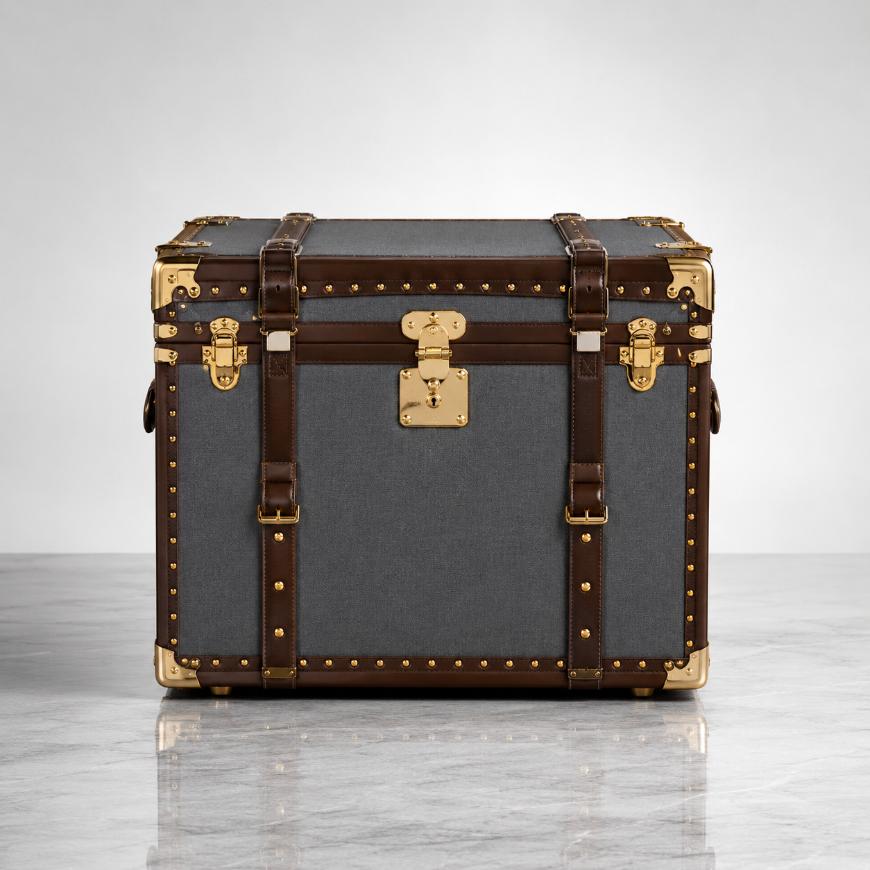 Velora Goldline Travel Trunk