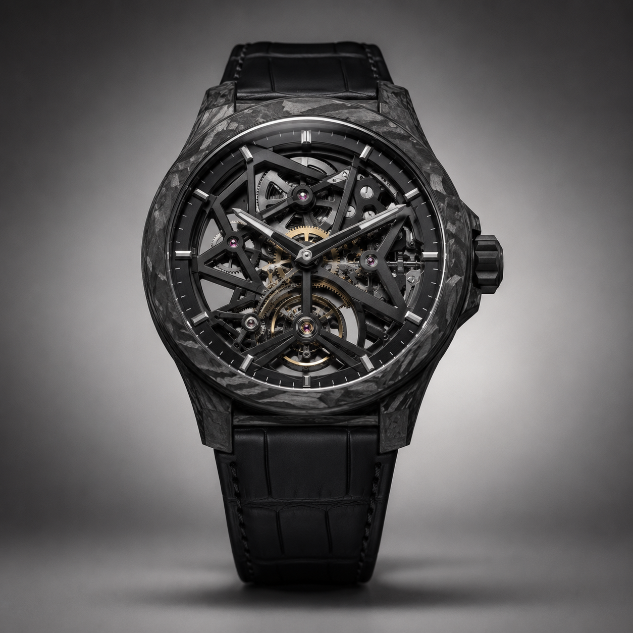 Ombra Milano Carbon Noir Skeleton